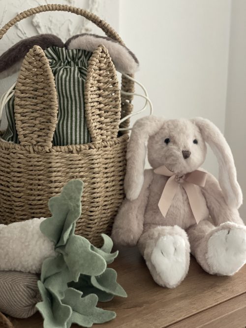 Long Eared Bunny Toy - Beige