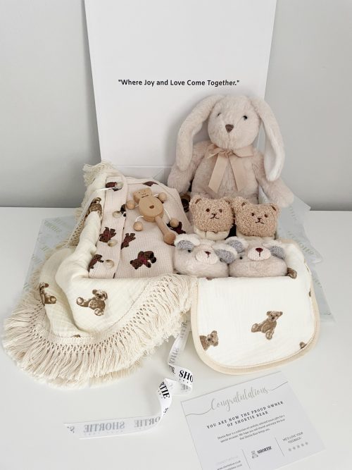 Baby Shower Gift Box - Beige - Image 2