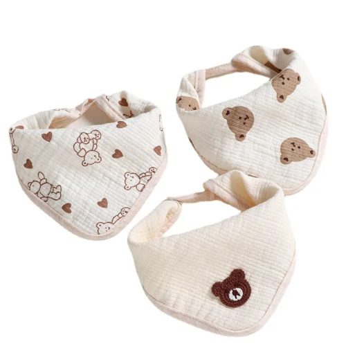 Bear Bandanna Bib Set - Image 5